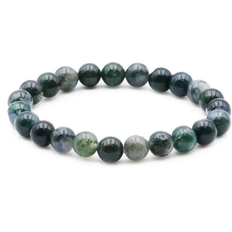 Bracelet Agate Mousse
