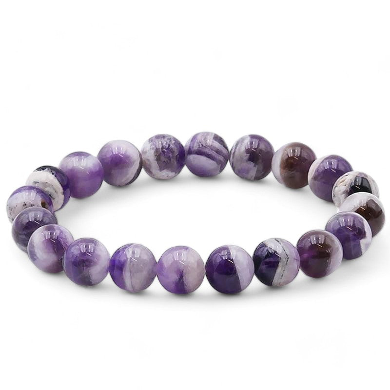 Bracelet Améthyste Rubanée