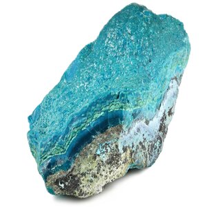 Chrysocolle - silicate de cuivre bleu-vert, expression douce et créativité