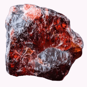 Grenat rouge - vitalité et enracinement, pierre du chakra Muladhara