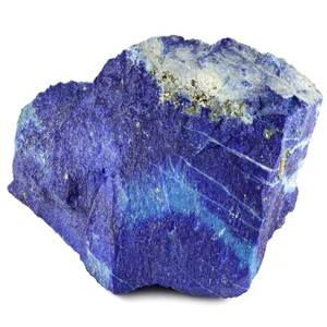 Lapis-lazuli - roche métamorphique bleue à pyrite dorée, pierre de vision et de sagesse