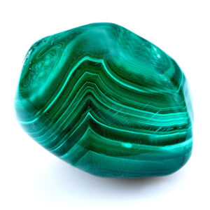 Malachite - carbonate de cuivre vert profond, transformation émotionnelle